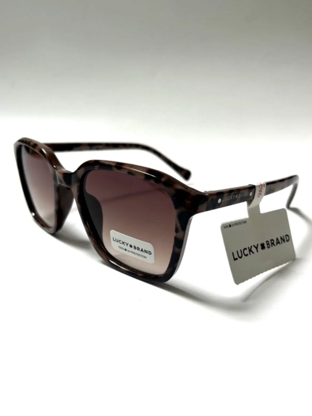 New LUCKY BRAND Classic Sunglasses Tortoise Shell Acetate Brown